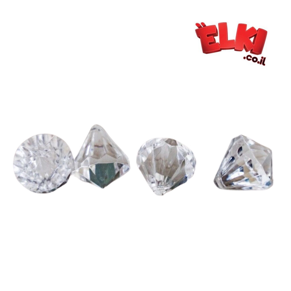 Новогодний набор елочных украшений в форме маленьких ракушек под кристаллы