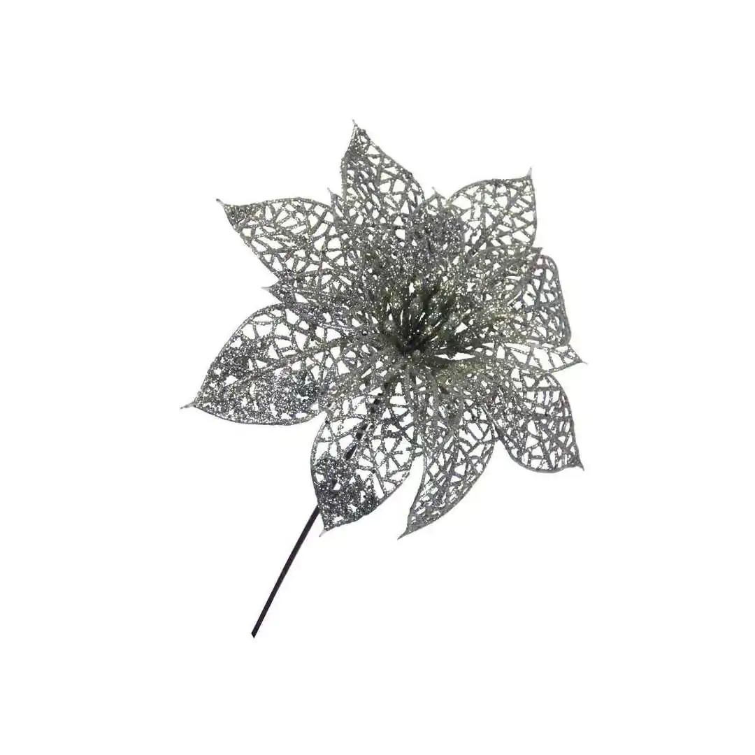 Декоративный цветок Сабина Серебрянная 21 см