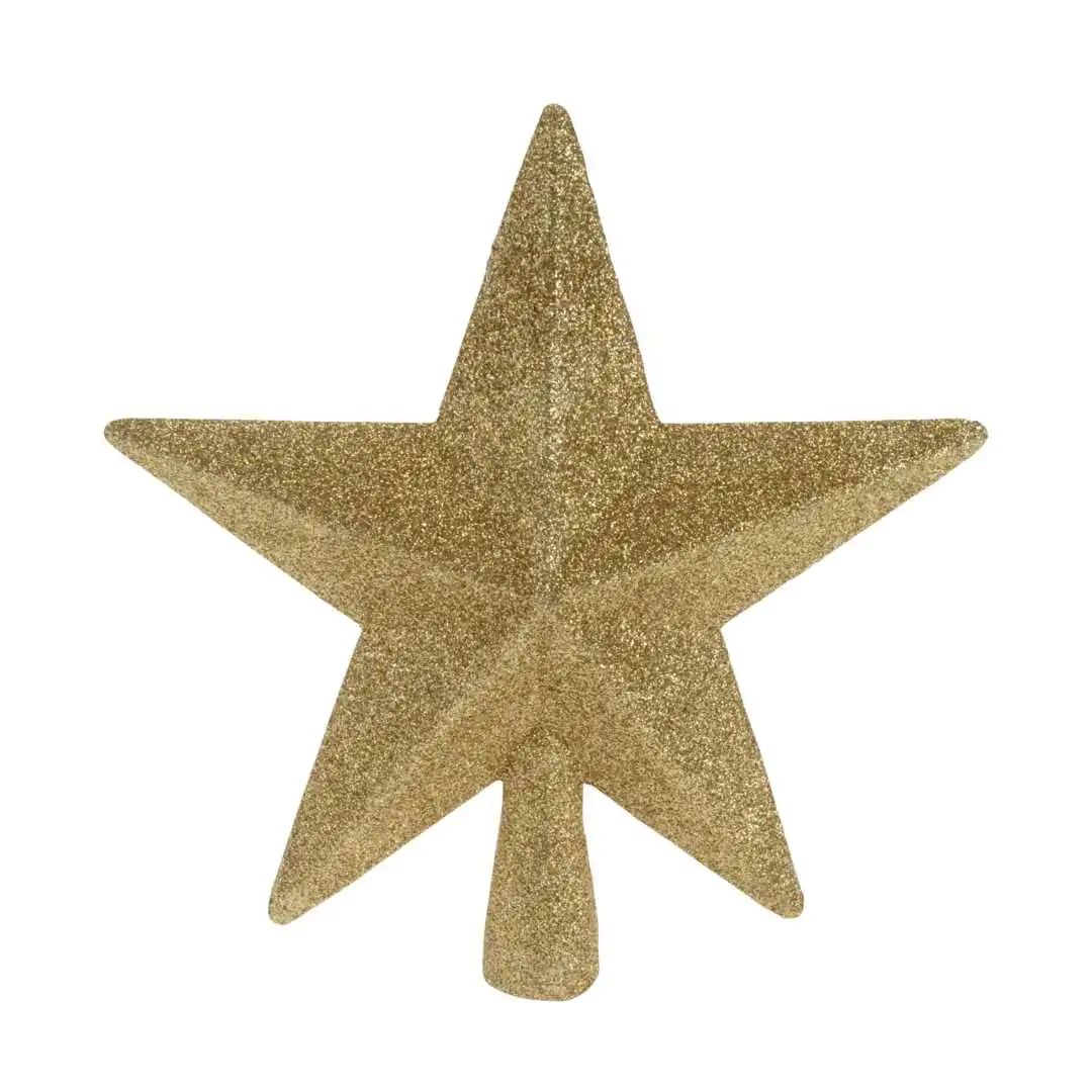 קישוט לצמרת עץ אשוח “כוכב זהב”