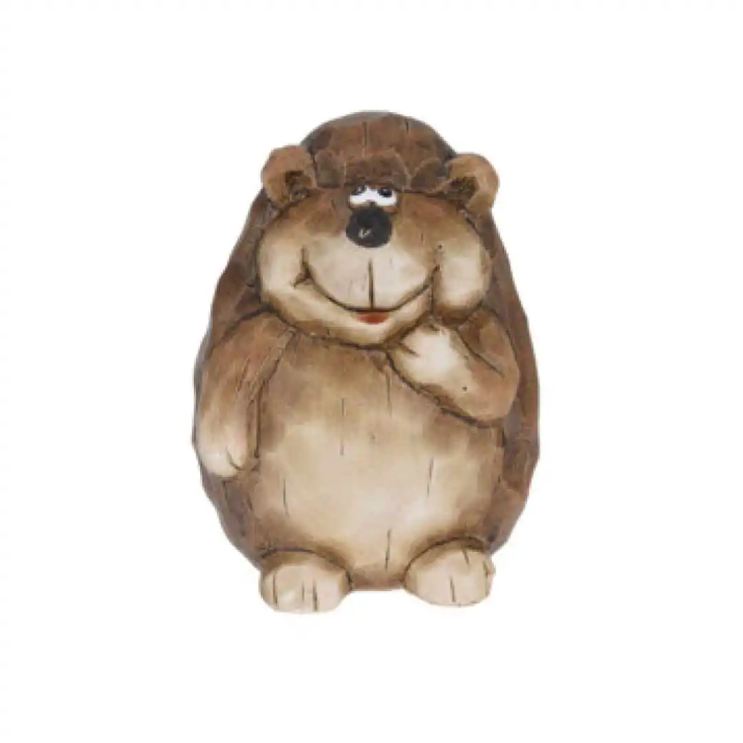 Новогодний сувенир Лесной Ежик 9.5см