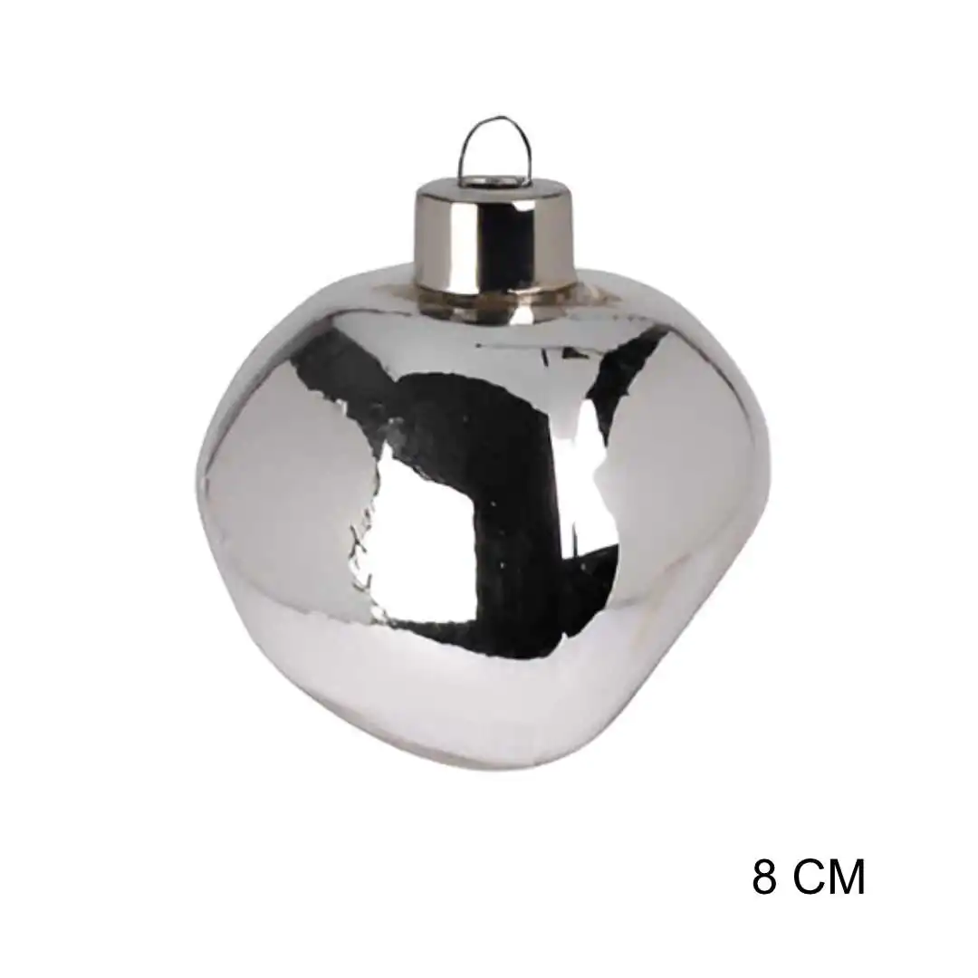 Стеклянный шар Капля Антрацита-3 8 см