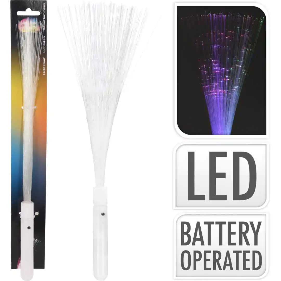 אביזר למסיבה- סיבים אופטיים צבעוניים מוארים