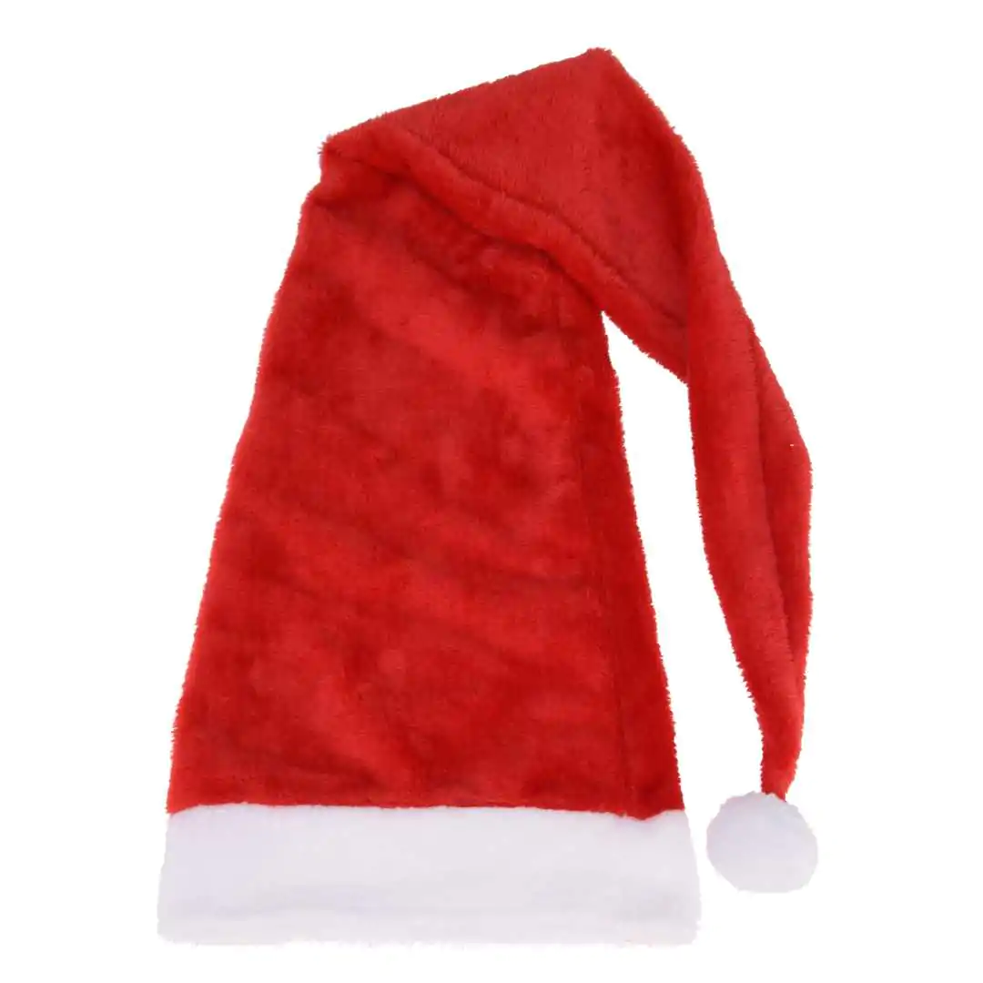 Новогодний плюшевый колпак 125 см