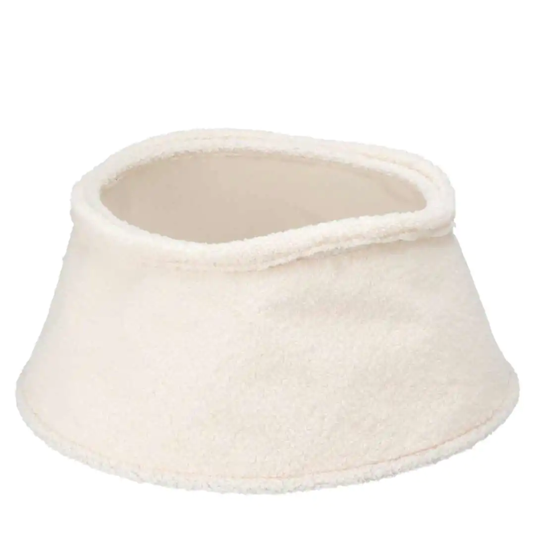 Белый Плюшевый Елочный Фартук 60 см