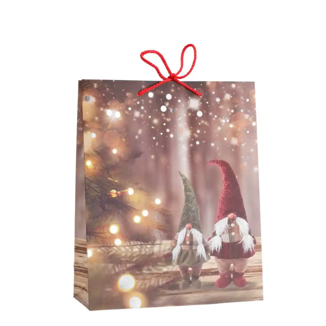 שקית מתנה גמדים קסומים 32 ס"מ