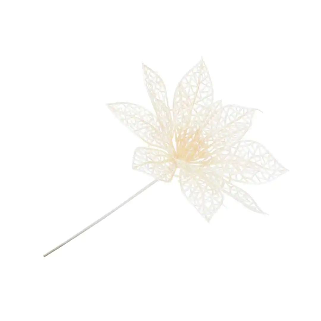 Декоративный цветок Сабина Кремовая 21 см