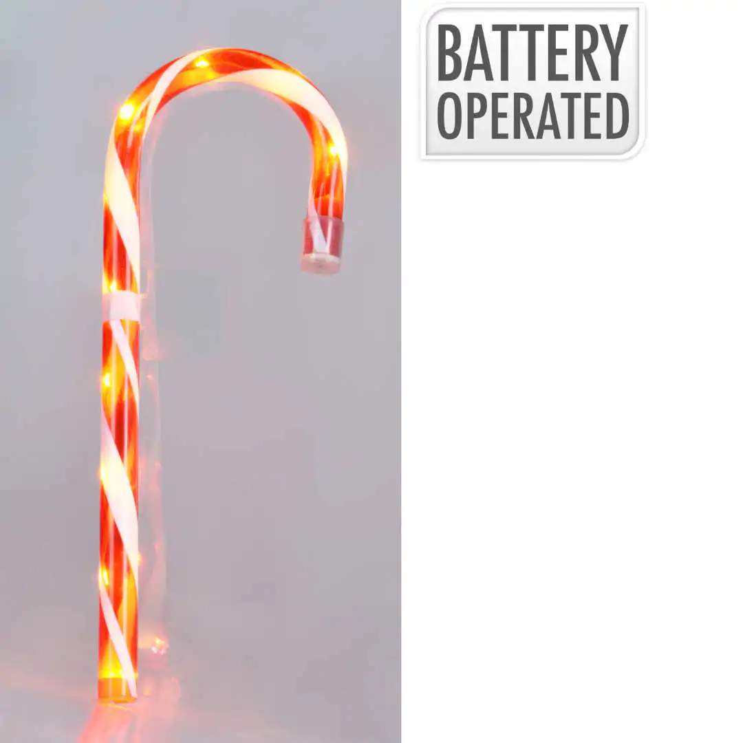 מקל קרמל דקורטיבי עם תאורת לד מובנית 45 ס"מ