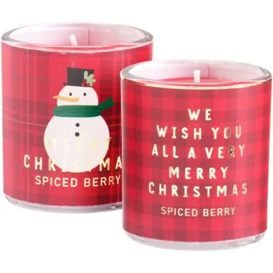 Набор ароматических свечей "Spiced Berry", 4 шт., 5.2 см