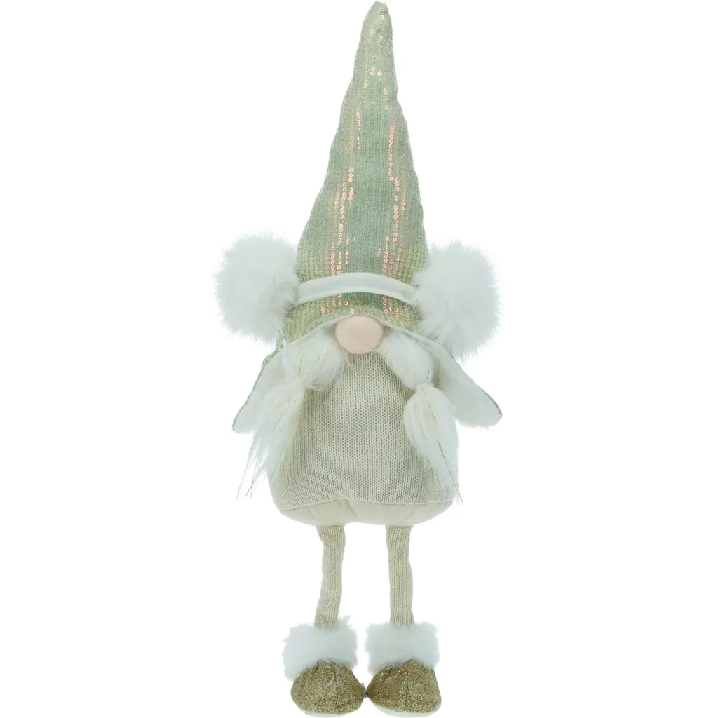 Гном в шапке, золото шампань, 51 см — изображение 3