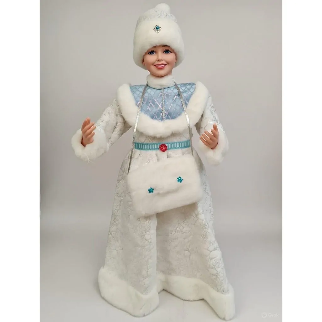 Поющая Снегурочка, 80 см