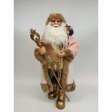 Санта Клаус с посохом