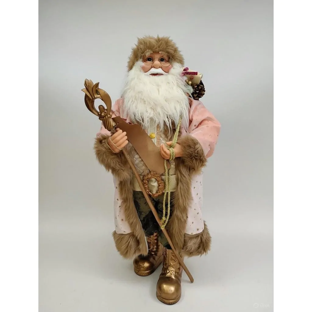 Санта Клаус с посохом