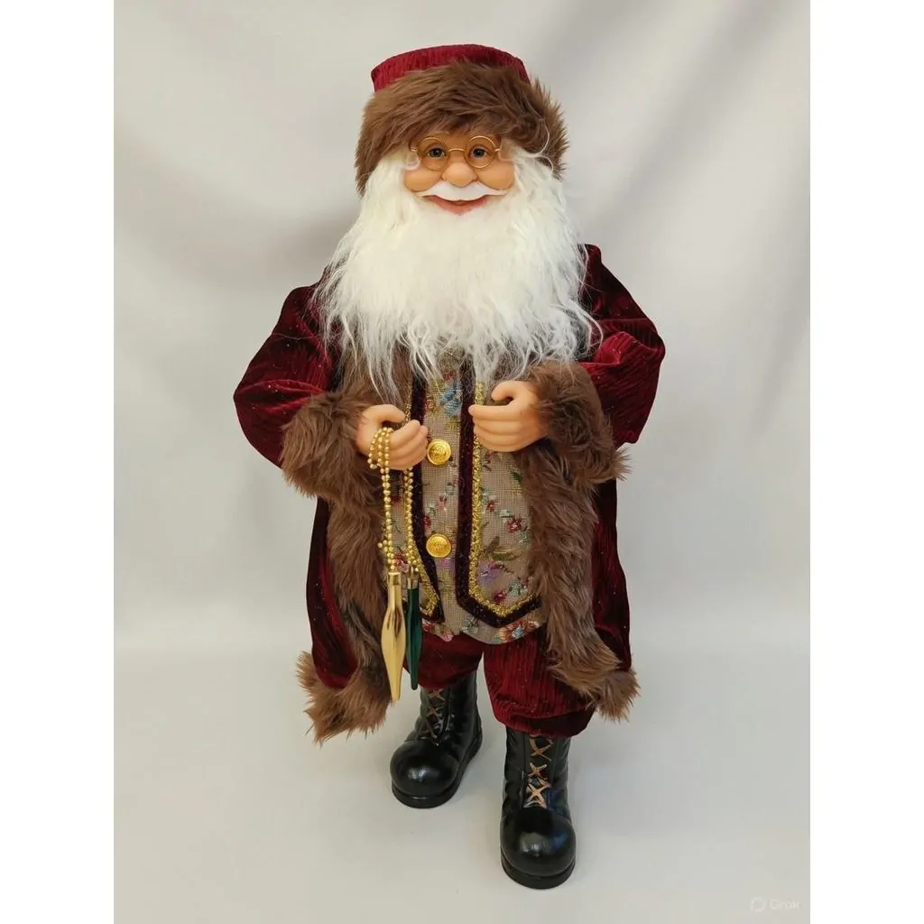 Санта Клаус с украшением